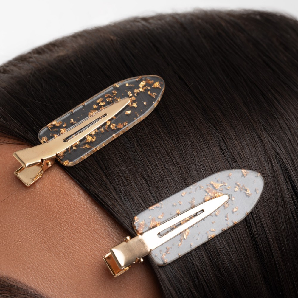 Brushworks Barrettes à paillettes