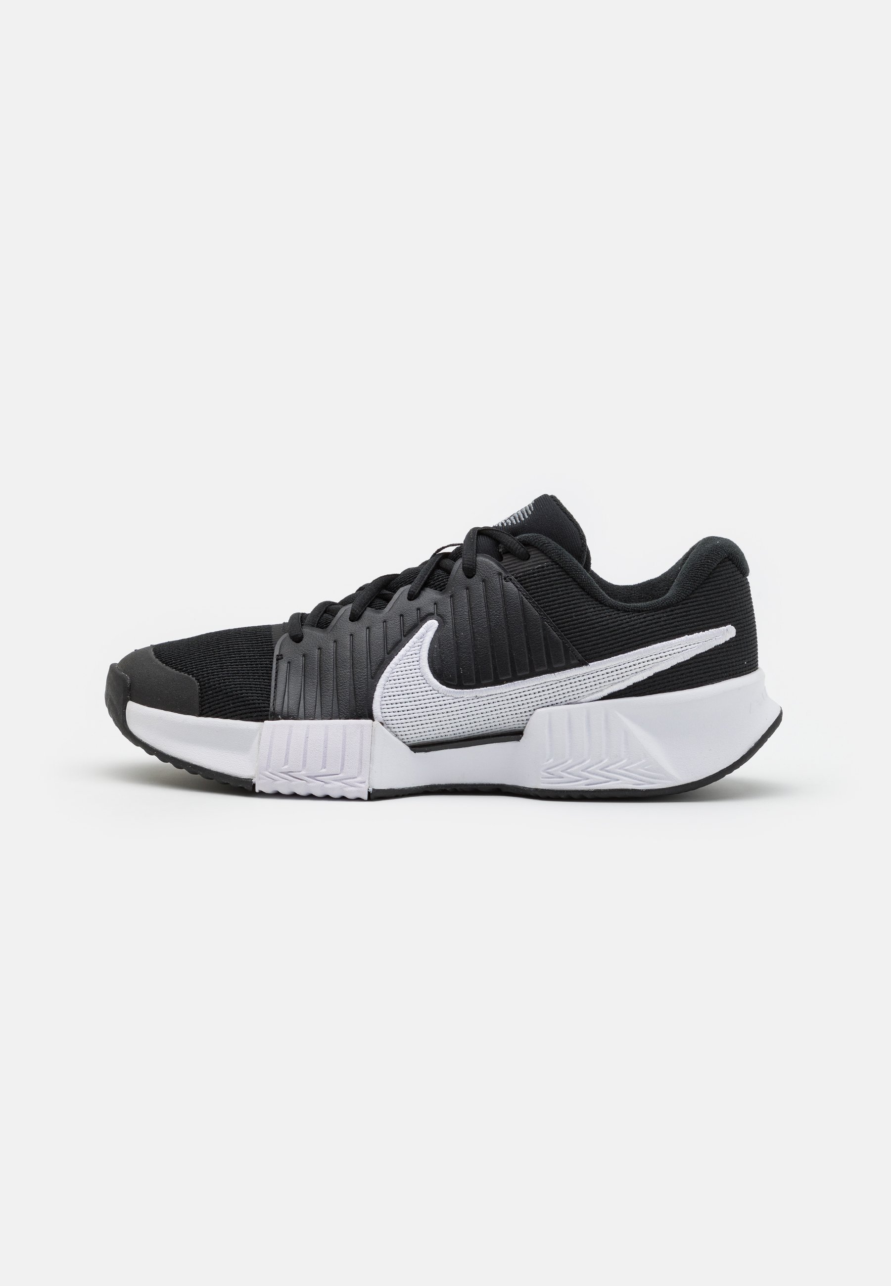 Nike Performance ZOOM CHALLENGE PRO - Tenisové boty na antuku - černá/bílá