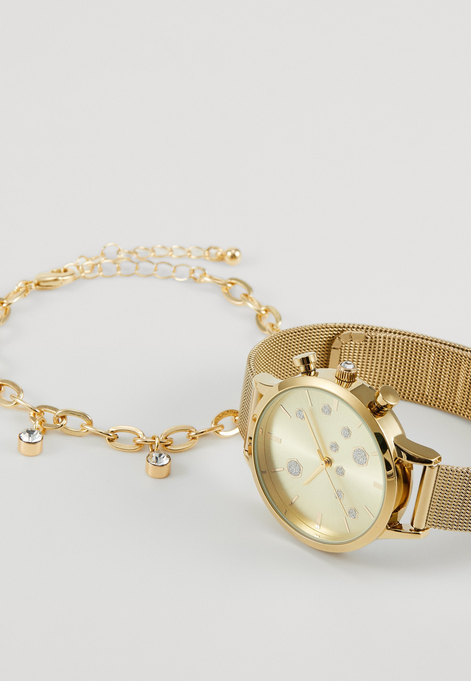 Anna Field SET - Horloge - goudkleurig