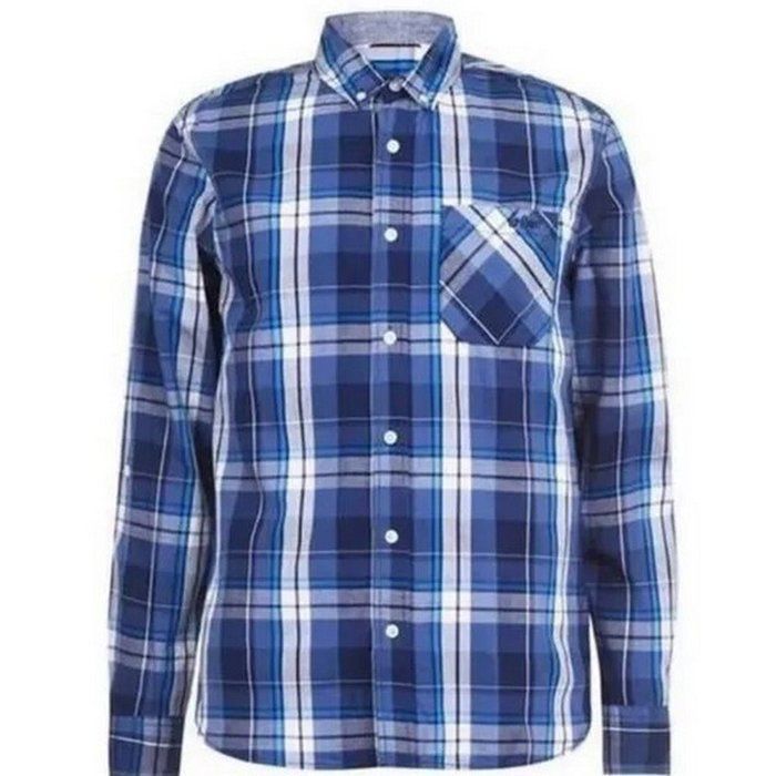 Chemise Bleu Pour Homme Lee Cooper Bleue Washed