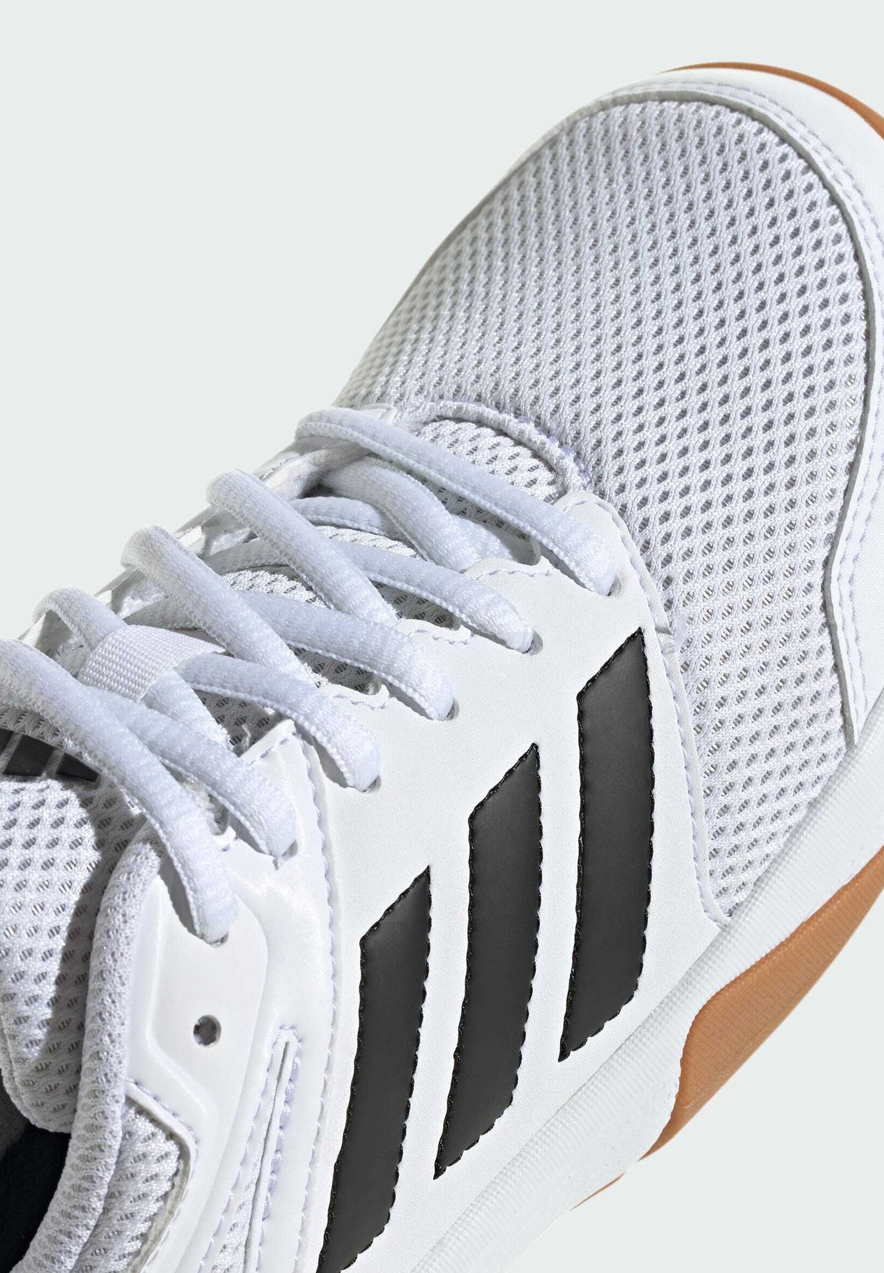 adidas Performance SPEEDCOURT INDOOR KIDS - Hardloopschoenen voor op de weg - wolk wit kern zwart gum