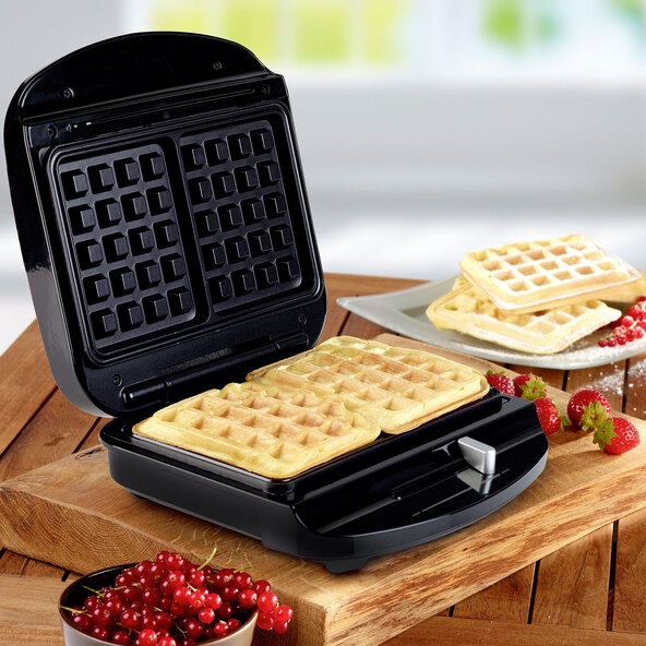 Βαφλίστρα, βελγική βάφλα, μαύρη