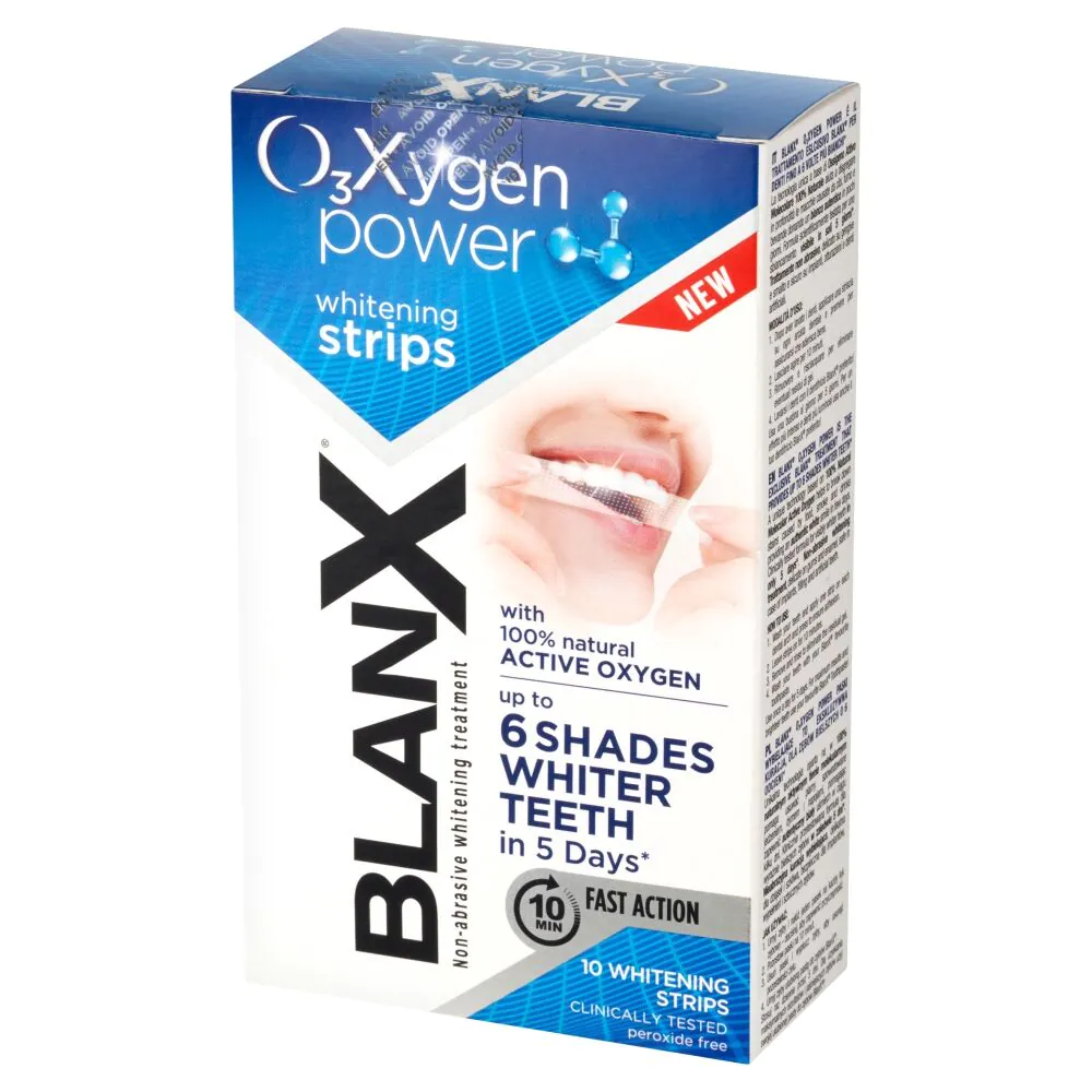 Blanx O3X Paski wybielające 10 sztuk