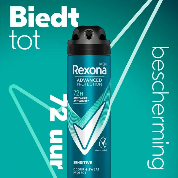 Rexona Men Sensitive antiperspirantinis dezodorantas purškiamas 150 ml