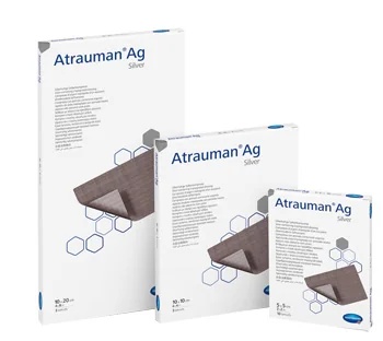 HARTMANN Atrauman Medic Ag 10x10 cm 10 pièces