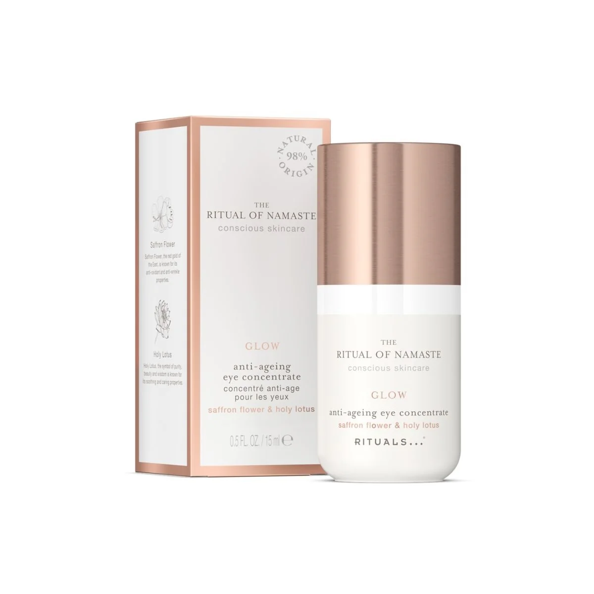 The Ritual of Namaste Glow Anti-Ageing Eye Concentrate - Contorno occhi antirughe
