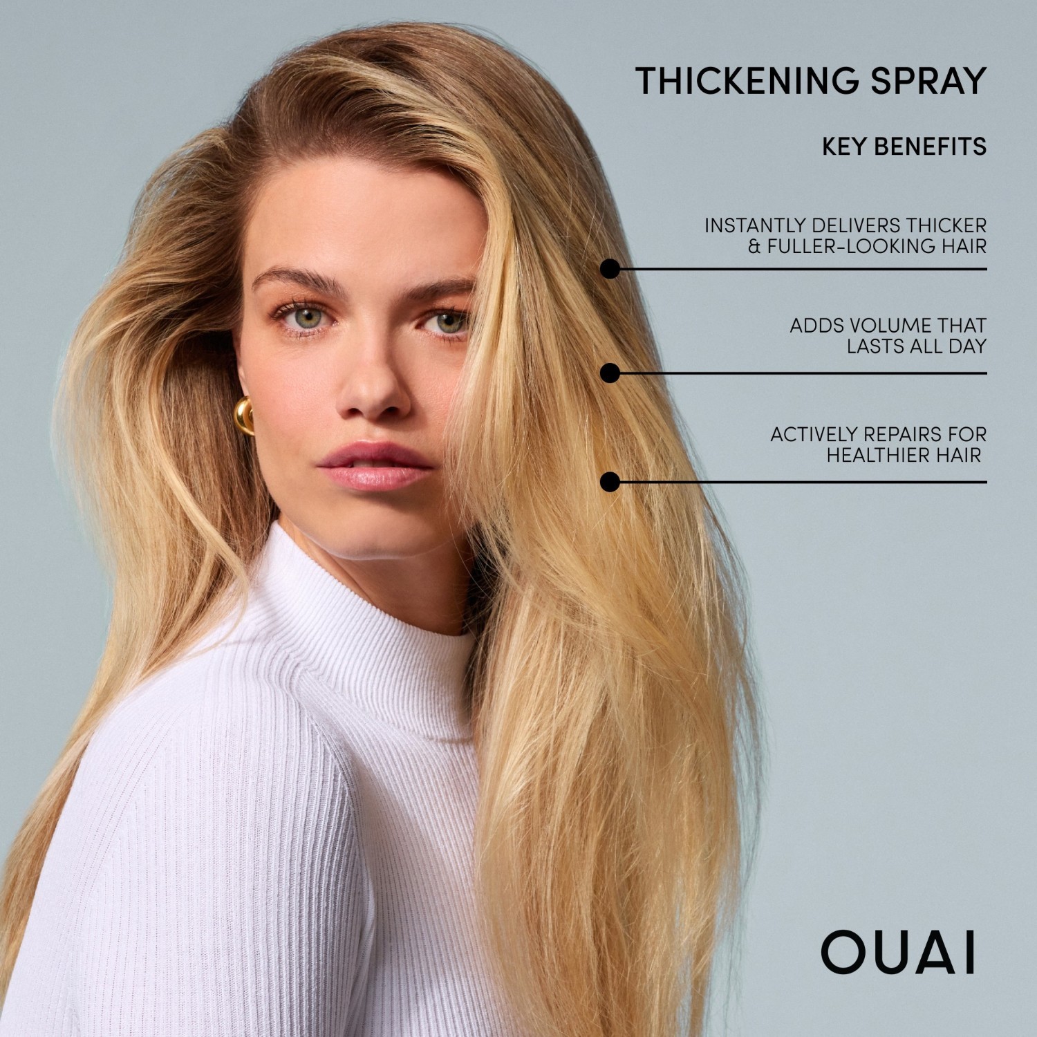 Sprej na zahusťovanie vlasov Ouai Volume Spray - 177 ml
