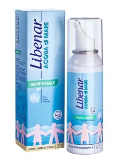 LIBENAR Libenar Spray isotónico con agua de mar 100 ml Higiene nasal
