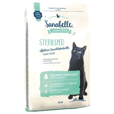 Sanabelle Dry Cat Food Economy Packs 2 x 10kg