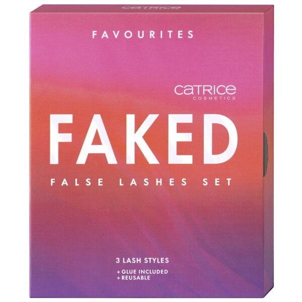 Komplet umetnih trepalnic Catrice Faked<br>3 kosi