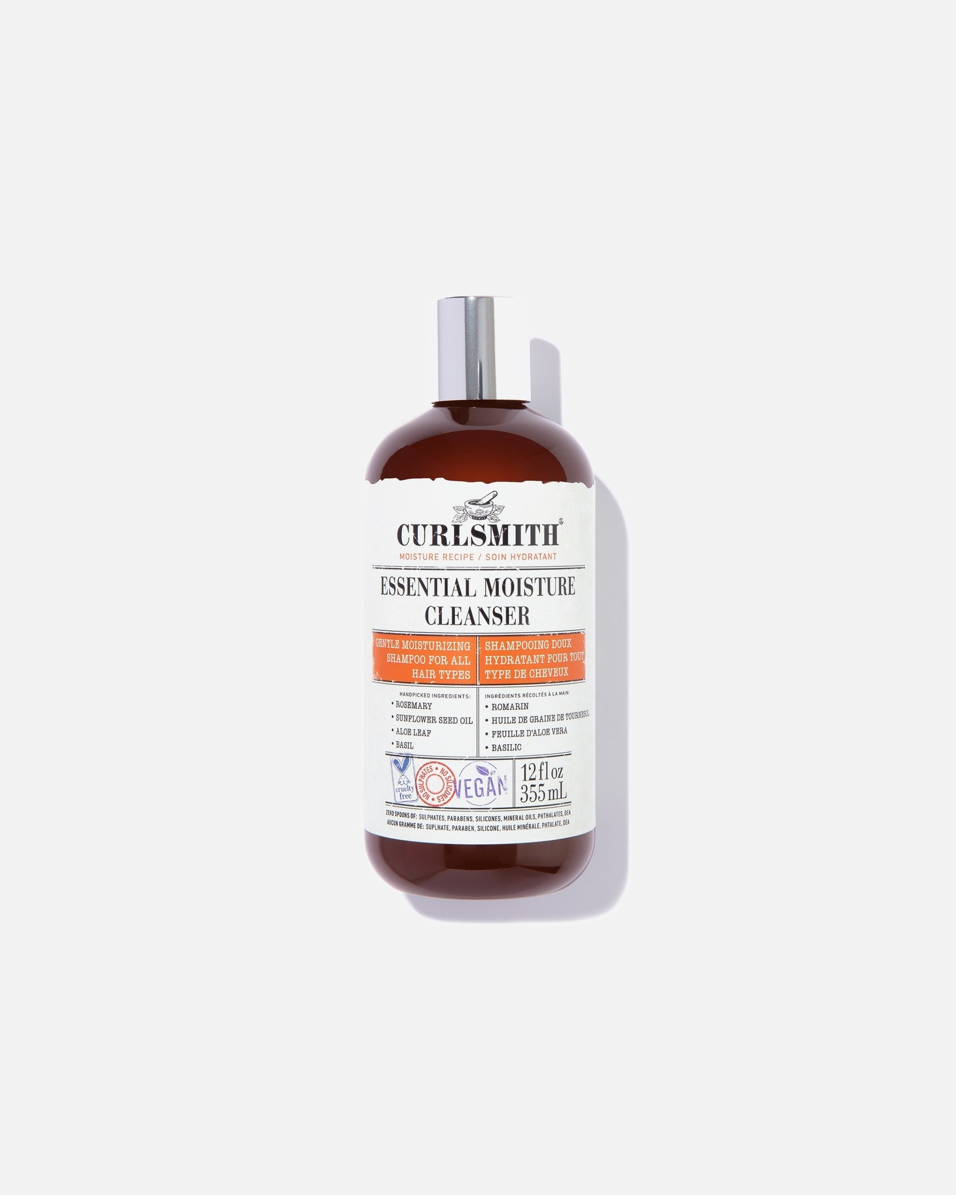 Šampón na vlasy Curlsmith Essential Hydratačný čistiaci prostriedok - 88 ml