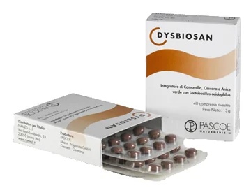 NAMED Dysbiosan Pascoe 40 comprimidos Suplemento alimentar
