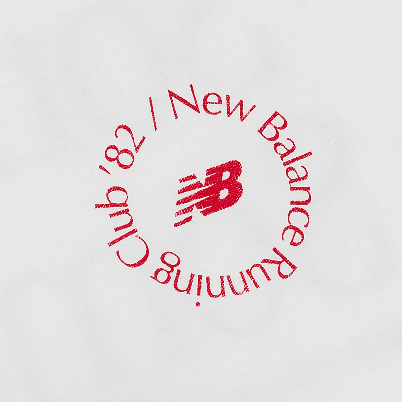 T-shirt homme MADE in USA Run Club - BLANC
