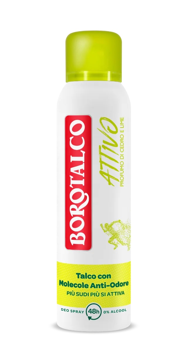 BOROTALCO Borotalco Deo Spray Active Yellow 150 ml Deodorant 48 uur