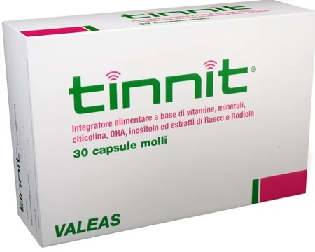Tinnit Nahrungsergänzungsmittel, 30 Weichkapseln gegen Tinnitus