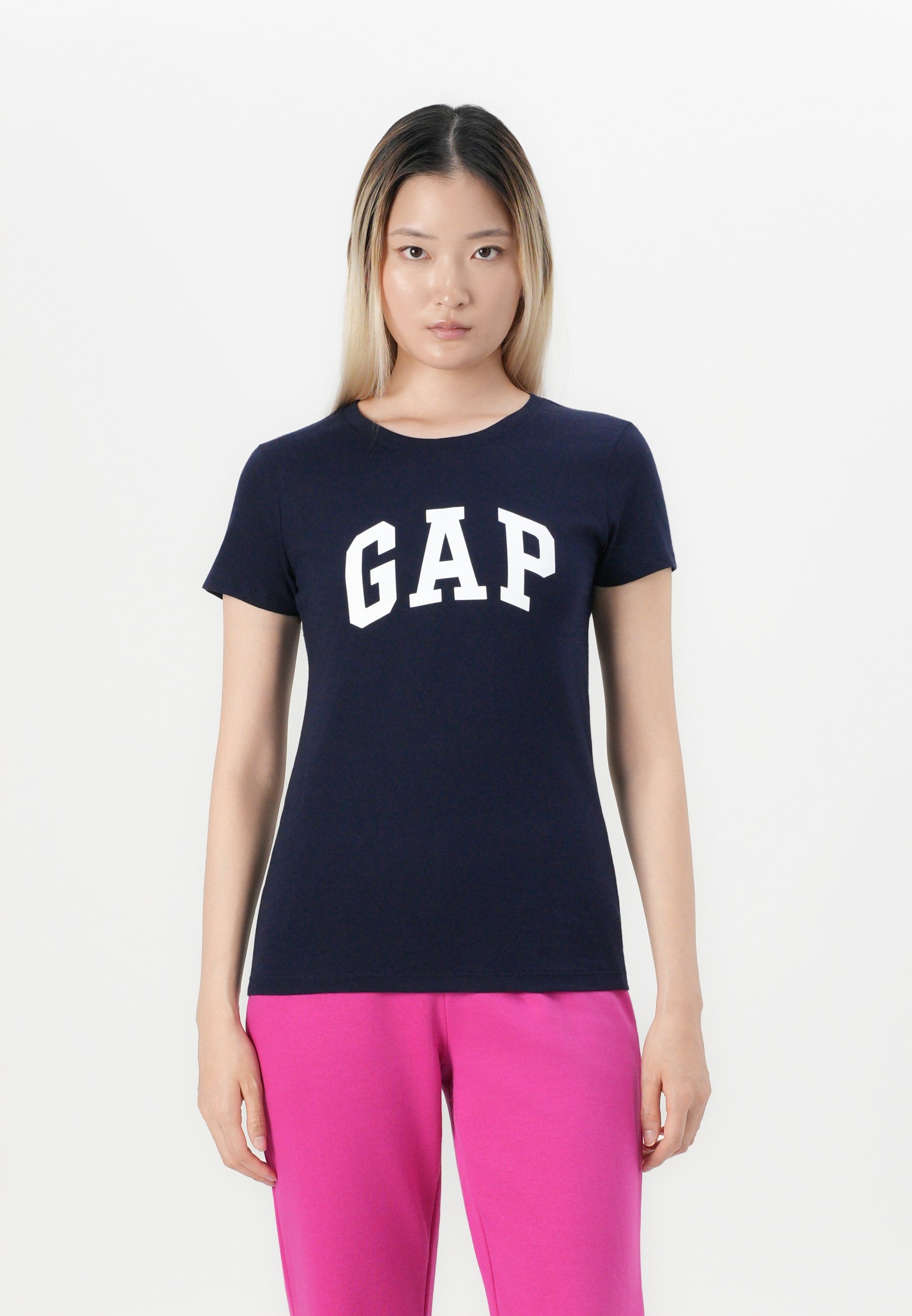 Confezione da 2 magliette con logo Gap - T-shirt stampata - blu navy uniforme