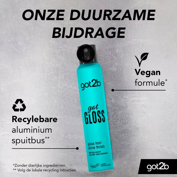 Lak za lase Got2b Got Gloss Shine Finish, 200 ml