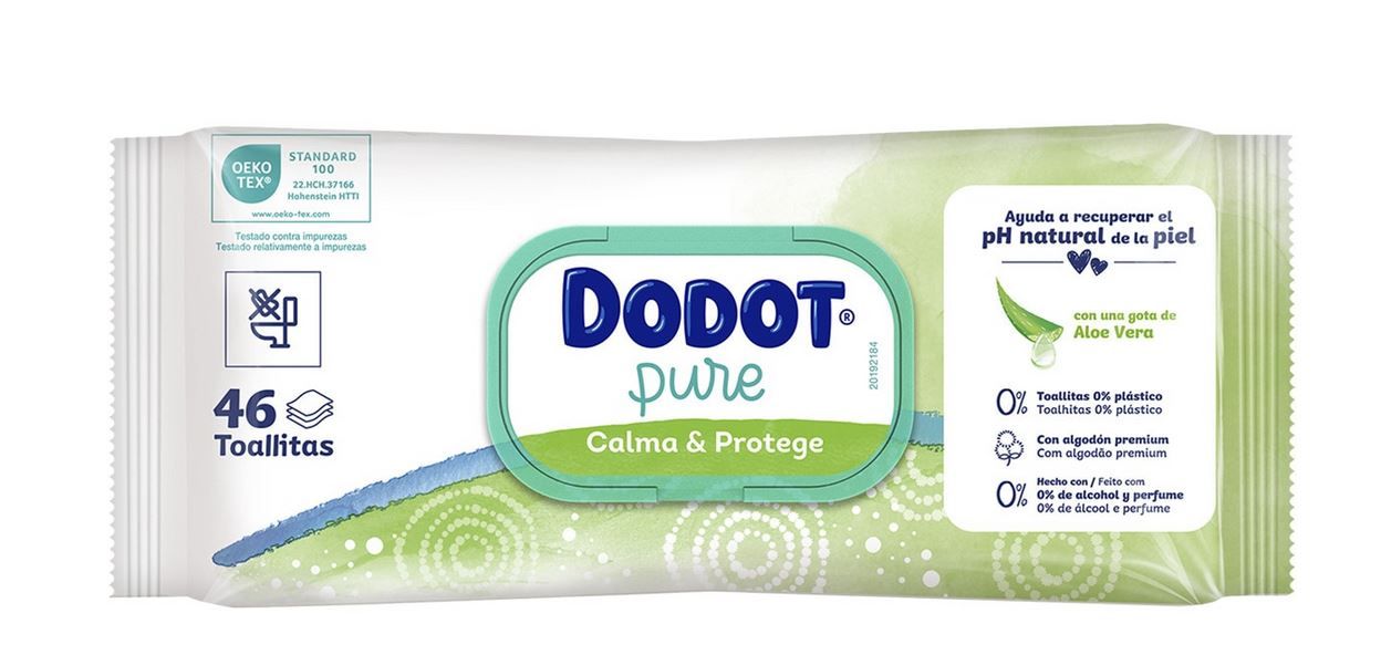 Čisti otroški robčki Calm & Protect Vlažilni robčki