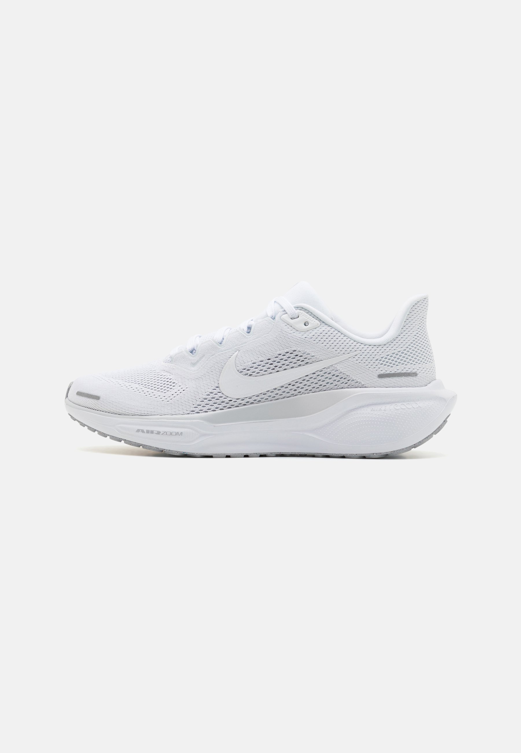 Nike Performance AIR ZOOM PEGASUS 41 - Běžecké boty na silnici - white/pure platinum/metallic silver