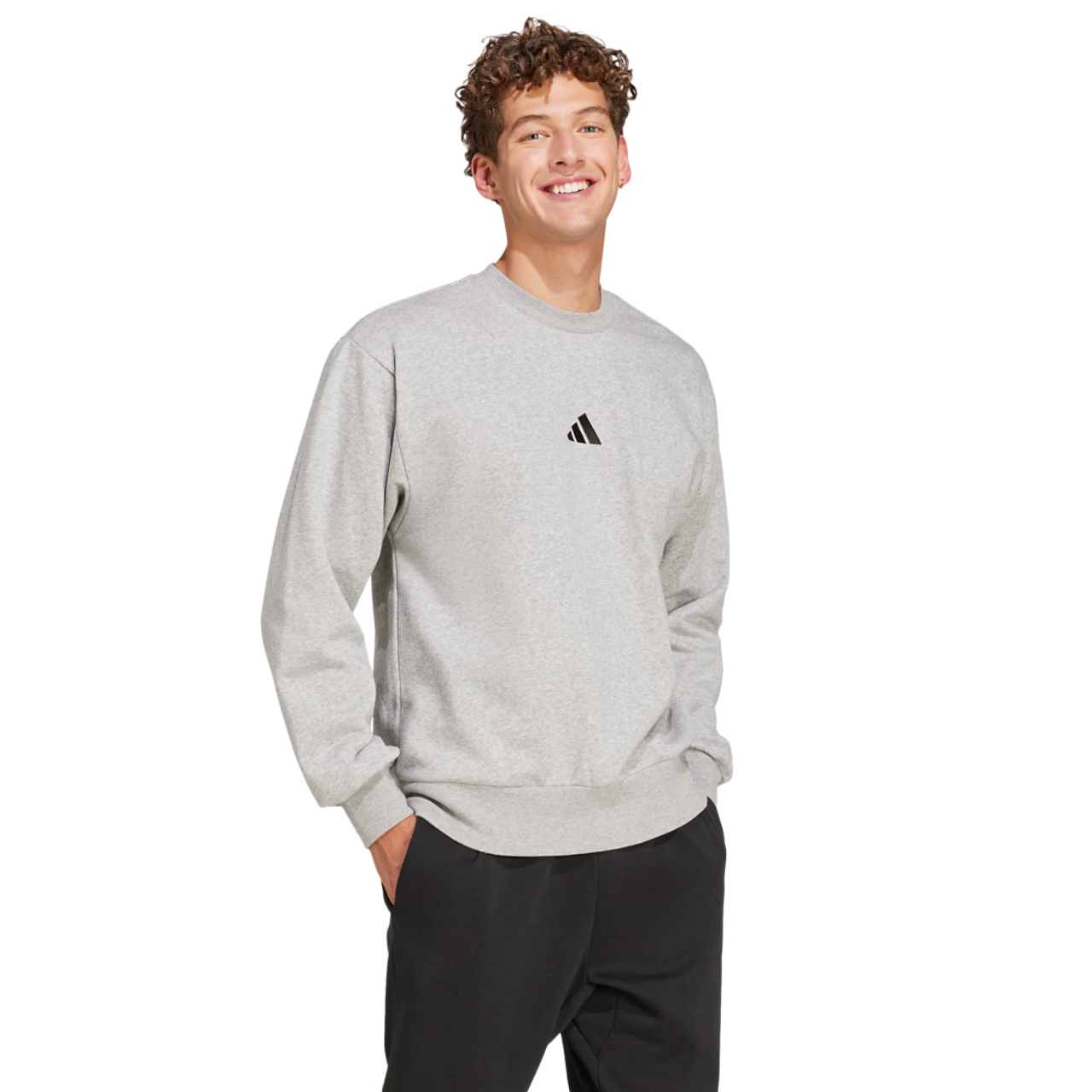 adidas Essentials Feel Cozy Fleece -collegepaita
