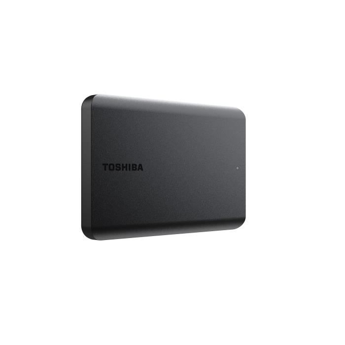 Disco rígido externo - TOSHIBA - CANVIO BASICS - 4 TB - Preto