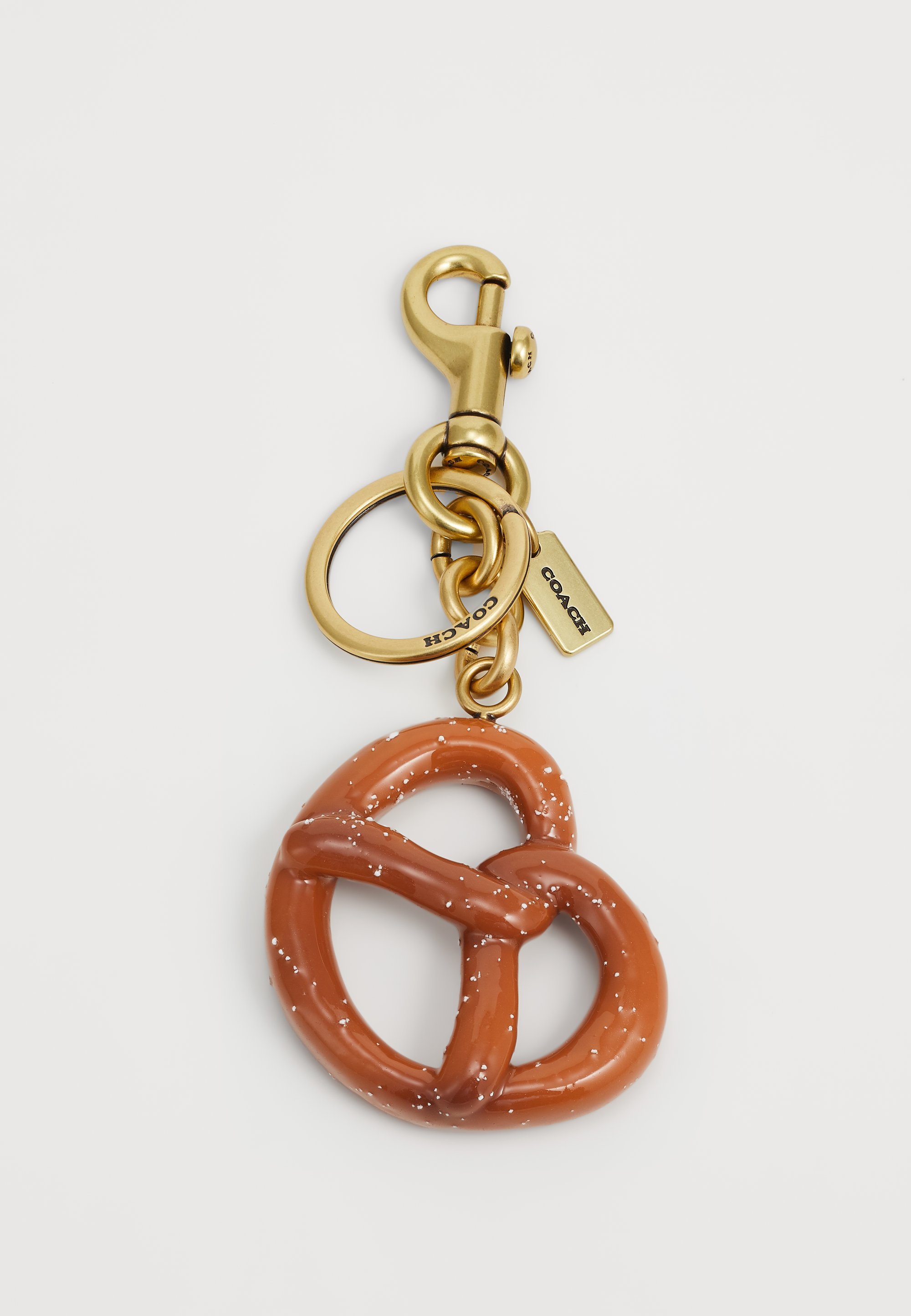 COACH KLEINE PRETZEL TAS BEDEL - Sleutelring - multi
