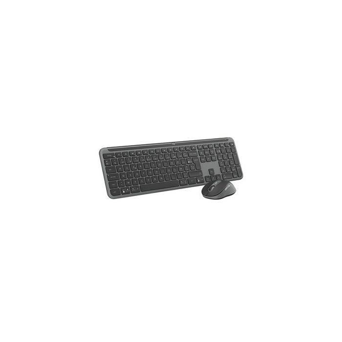 Keyboard and Mouse Combo - Wireless - Logitech - MK950 Signature - AZERTY - Graphite