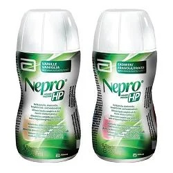 ABBOTT Nepro HP Baunilha 220 ml Alimento líquido completo para adultos com alta densidade calórica e proteica