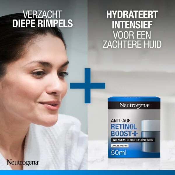 Neutrogena Anti-age Retinol Boost+ intenzivna nega obraza<br>50 ml - za vse tipe kože