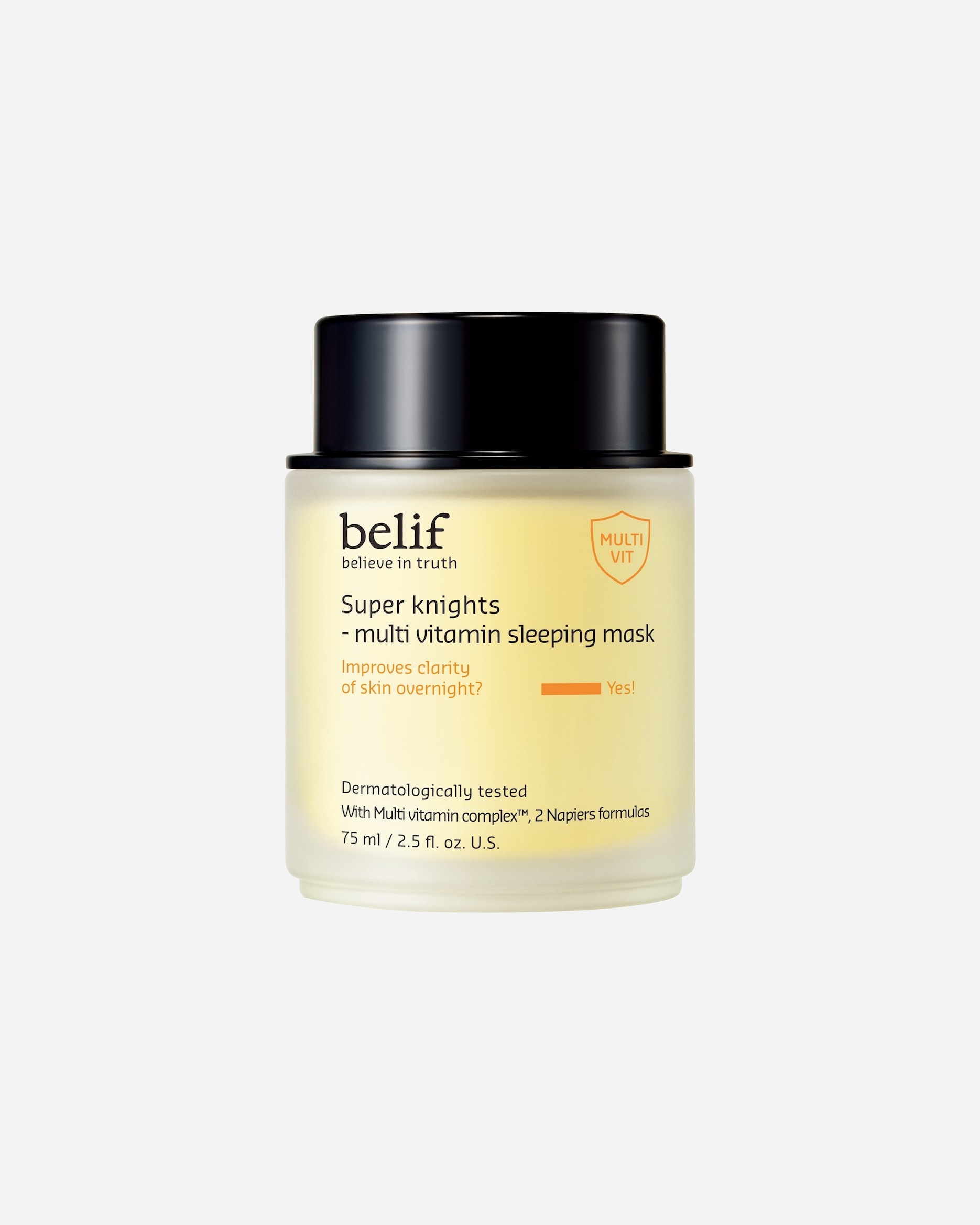 belif Feuchtigkeitsmaske Super Knights Super Knights – Multivitamin-Schlafmaske – 75 ml