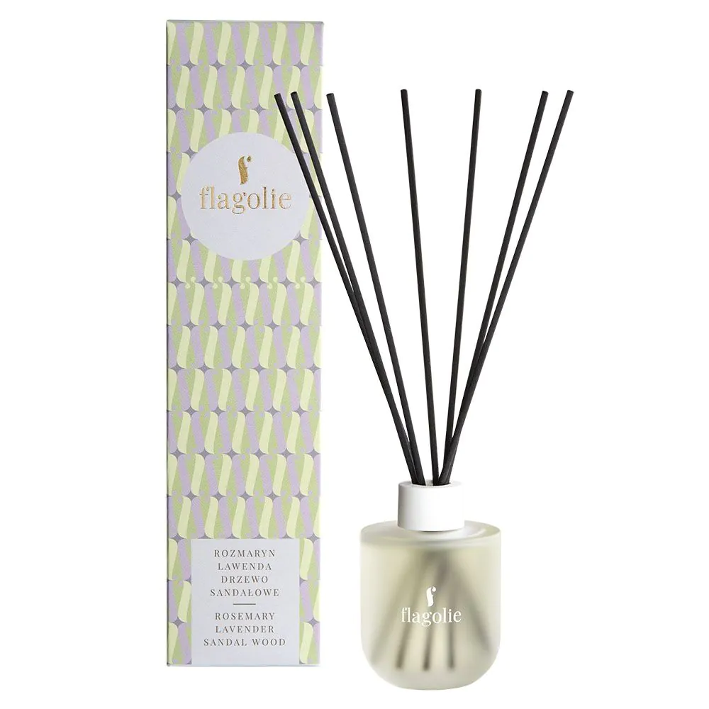 Flagolie Hygge Rozaryn Lawenda - Perfumy do domu drzewo sandałowe 100 ml