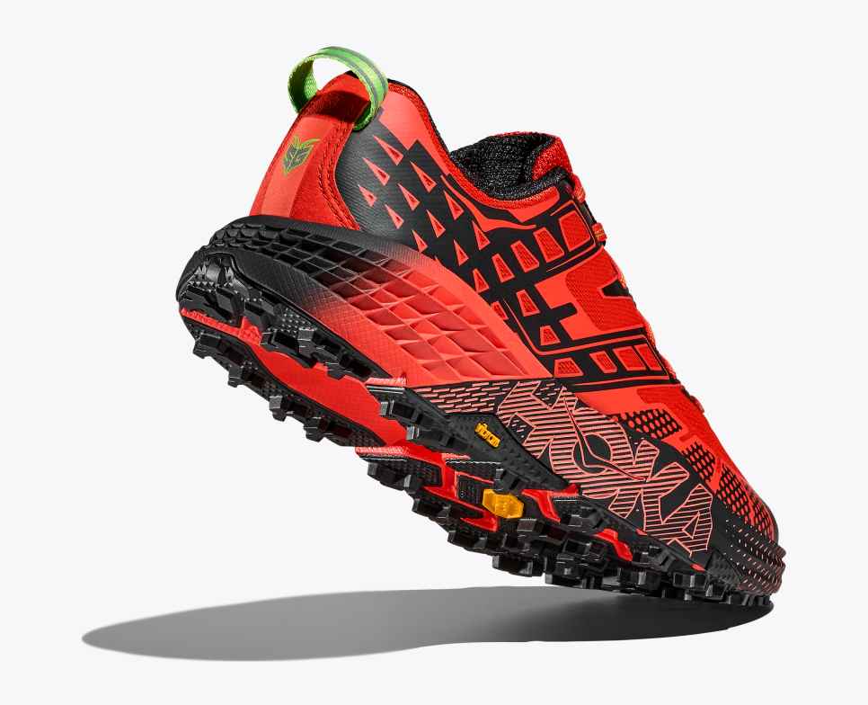 HOKA Speedgoat 2 Tomate / Verde Eléctrico
