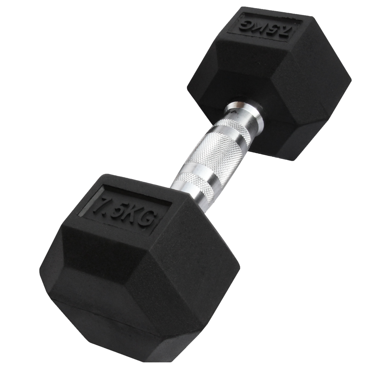 Gladiatorfit 7,50 κιλά εξαγωνικός αλτήρας από καουτσούκ