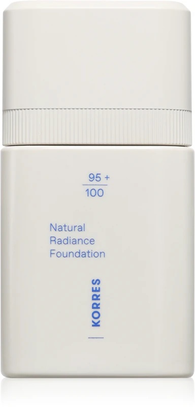 „Korres Natural Radiance Foundation“ – natūraliai atrodantis makiažo pagrindas.