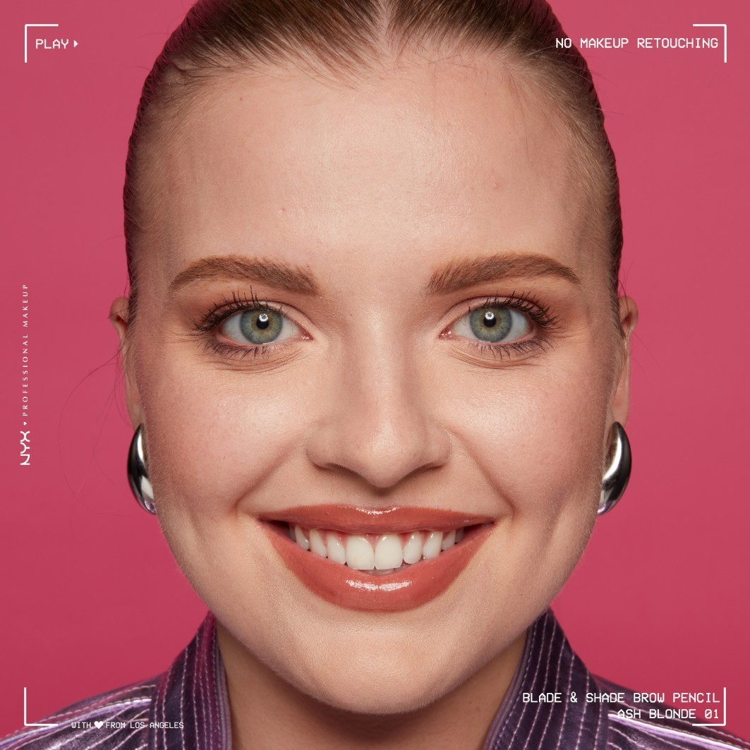 NYX Professional Makeup olovka za obrve sa oštricom i pigmentima u boji – 0,06 g