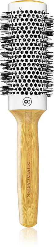 Termálna okrúhla kefa na vlasy Olivia Garden Bamboo Touch