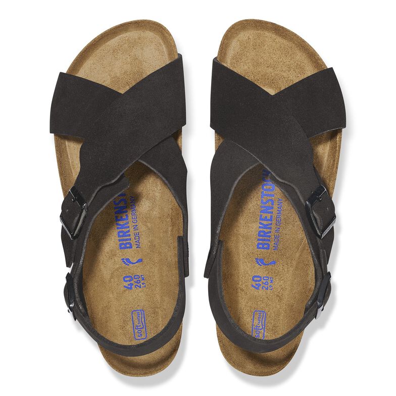 Tulum Soft Footbed Pelle scamosciata Nubuck - Black Black