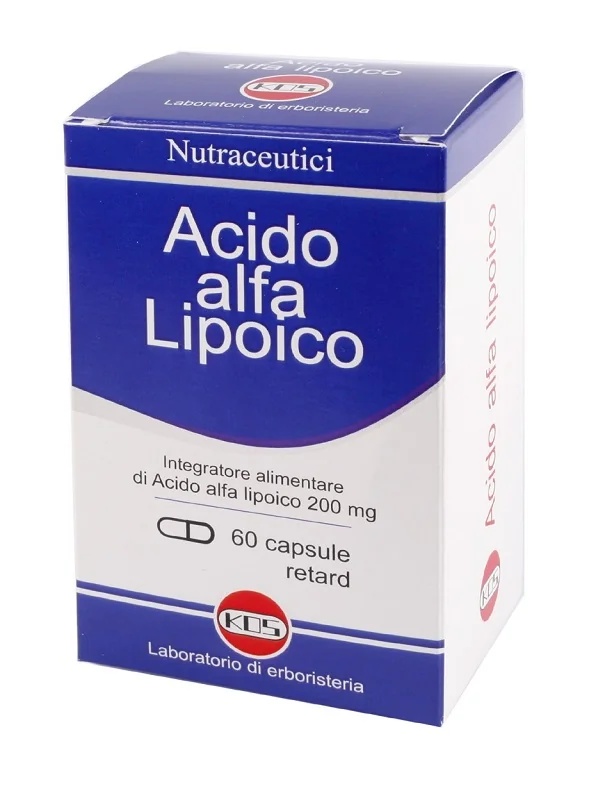 KOS Kos Nahrungsergänzungsmittel mit Alpha-Liponsäure, 60 Tabletten