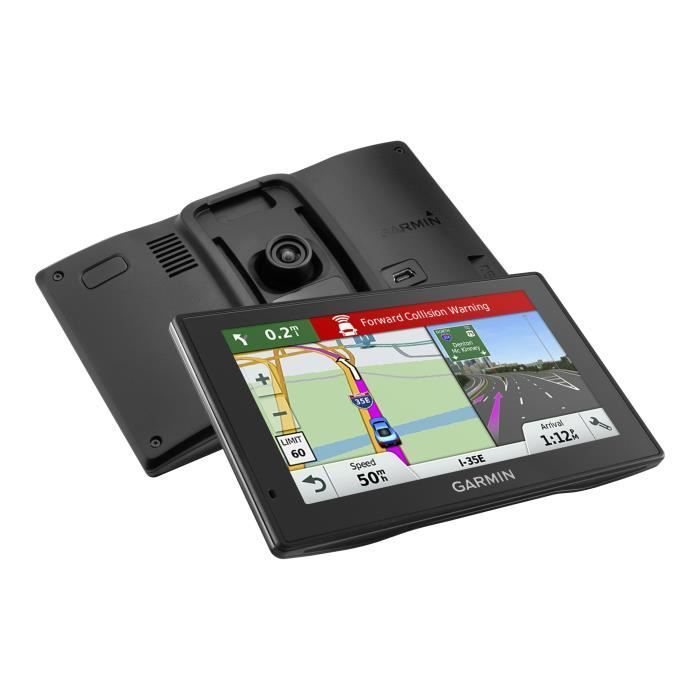Navegador GPS para coche Garmin DriveAssist 51LMT-D con pantalla grande de 5 pulgadas.