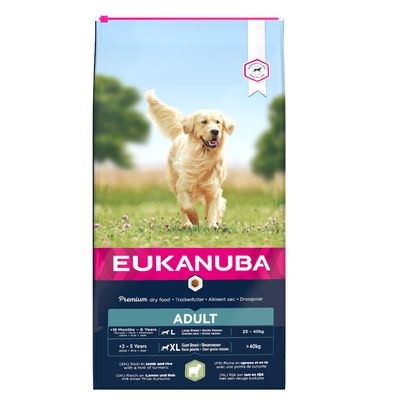 Eukanuba Large Breed Adult - jehněčí a rýže