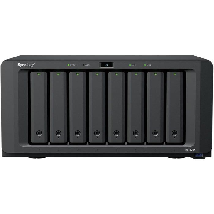 Servidor NAS para PMEs - SYNOLOGY - DS1825+ - 8 baias - 8 GB de RAM