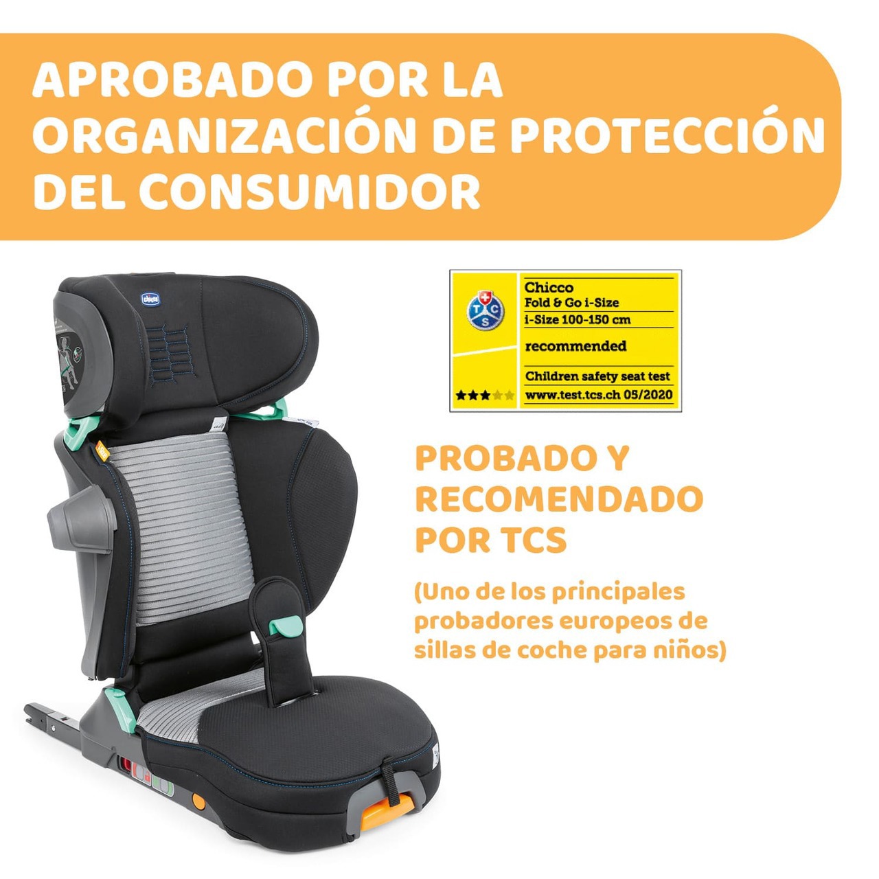 Fold&Go i-Size Air (100-150 cm)