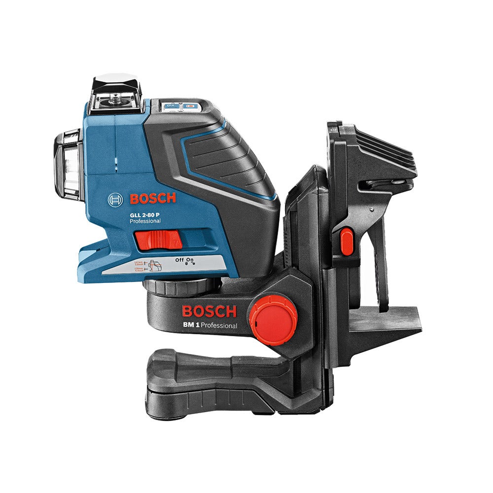 Suporte de montagem para medição a laser BOSCH com grampo e ímã BM1