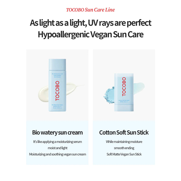 Crema solare Tocobo Bio Watery SPF50+ PA++++ 50ml