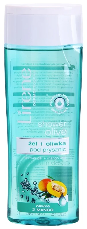 Lirene Shower Olive, um gel de banho refrescante com efeito hidratante.