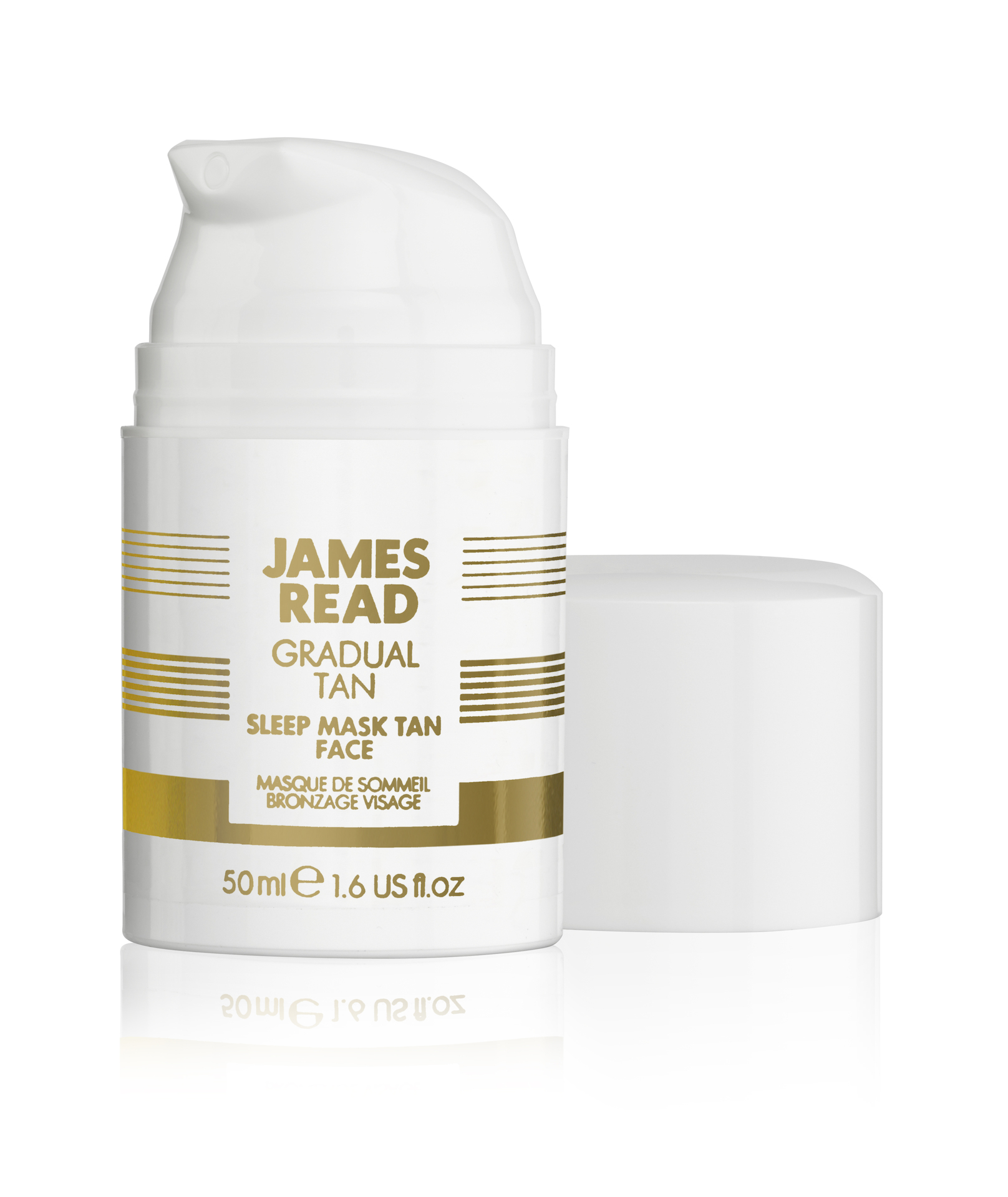 Maska za spavanje za lice s tenom 50 ml - James Read