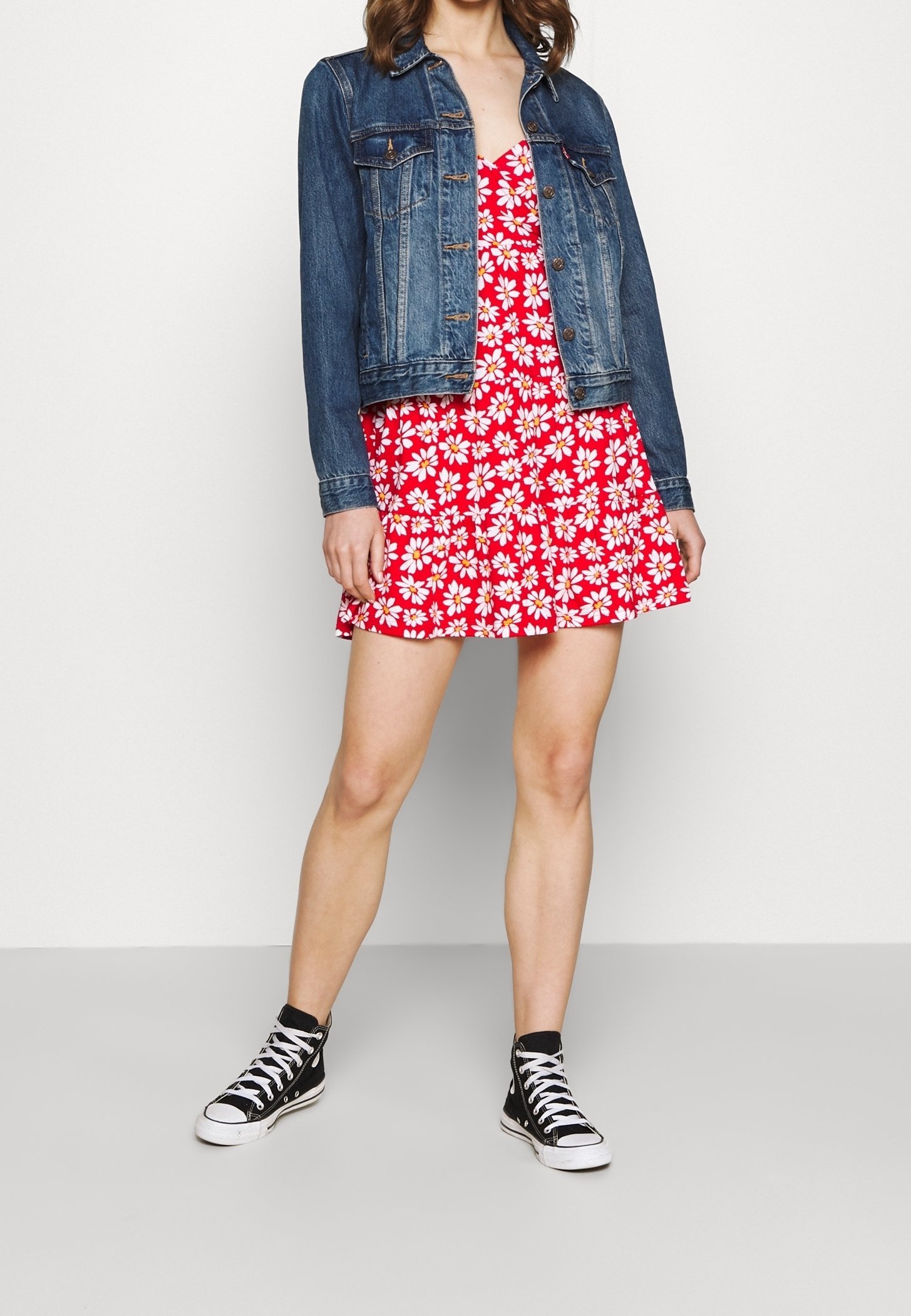 Hollister Co. Jerseykleid – rot