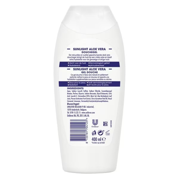 Saules gaismas alvejas dušas želeja<br>400 ml