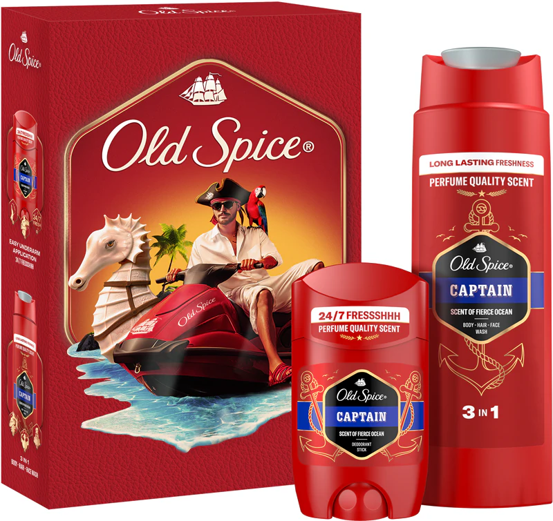 Old Spice Captain cadeauset voor mannen