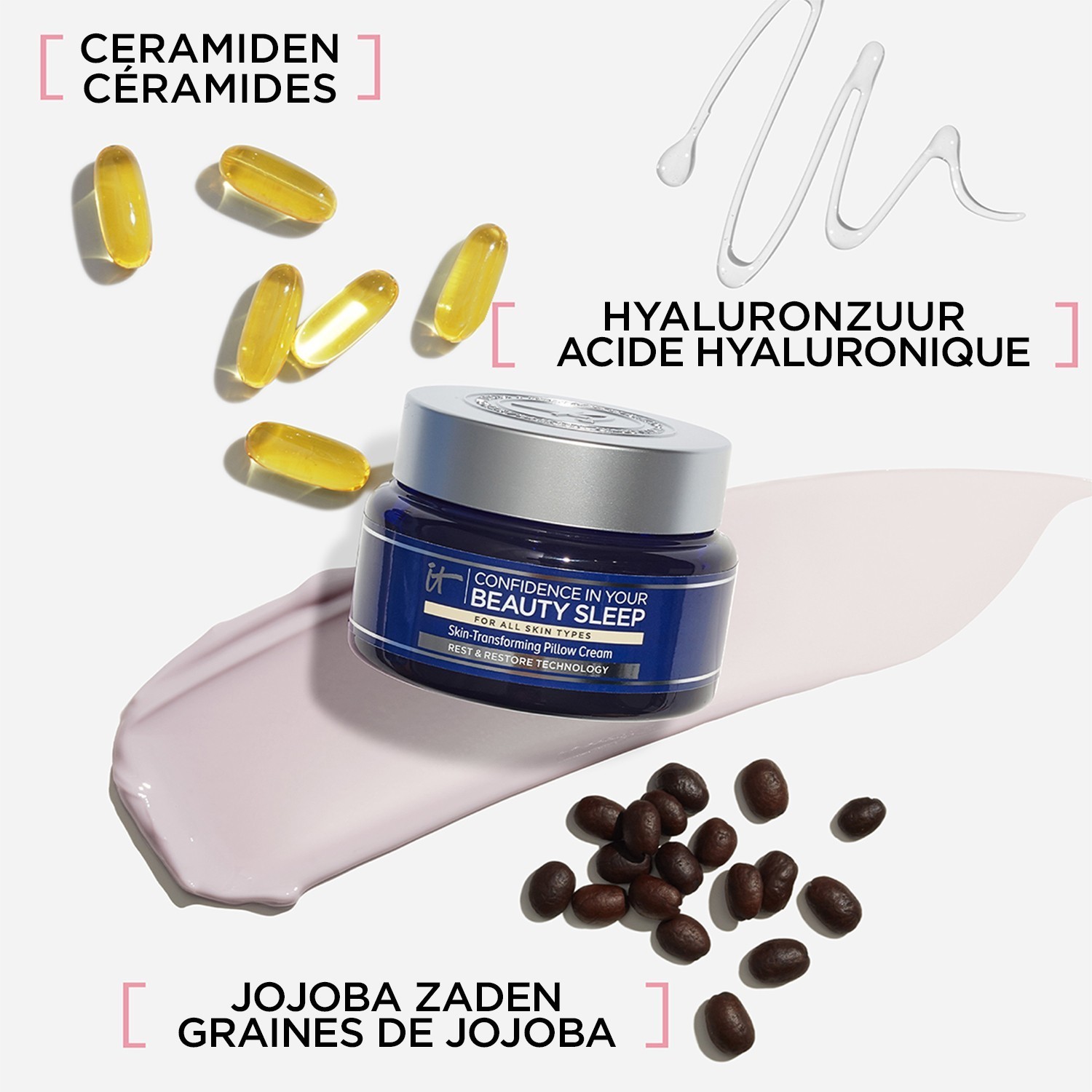 IT Cosmetics noćna krema CONFIDENCE – Samopouzdanje tijekom beauty sna – 60 ml